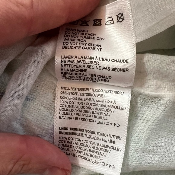 ANTHROPOLOGIE / FARM RIO Rainbow Leaves Open Back Midi Dress (M) - Picture 14 of 15